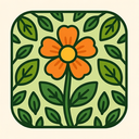 icon_internet_flower_organic_pattern icon preview