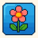 icon_internet_flower_pixel_art icon preview