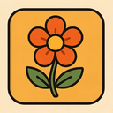 icon_internet_flower_retro icon preview