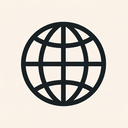 icon_internet_globe_geometric icon preview