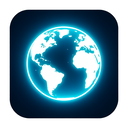 icon_internet_globe_glow_effect icon preview