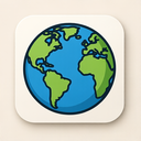 icon_internet_globe_rounded icon preview