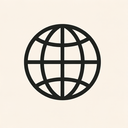 icon_internet_globe_thin icon preview
