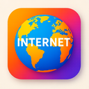 icon_internet_globe_vibrant_colors icon preview