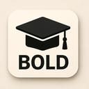 icon_internet_graduation_cap_bold icon preview