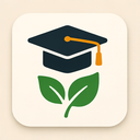 icon_internet_graduation_cap_organic icon preview