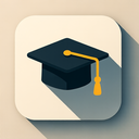 icon_internet_graduation_cap_shadow_effect icon preview