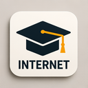 icon_internet_graduation_cap_sharp_edges icon preview