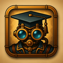 icon_internet_graduation_cap_steampunk icon preview