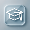 icon_internet_graduation_cap_transparent icon preview