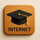 icon_internet_graduation_cap_wooden icon preview