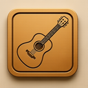 icon_internet_guitar_embossed icon preview