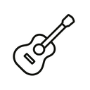 icon_internet_guitar_line_art icon preview