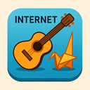 icon_internet_guitar_origami icon preview