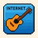 icon_internet_guitar_pixel_art icon preview