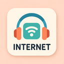 icon_internet_headphones_flat_pastel icon preview
