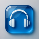 icon_internet_headphones_glassy icon preview
