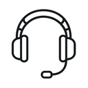 icon_internet_headphones_outline icon preview