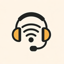 icon_internet_headphones_simplified icon preview