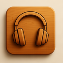 icon_internet_headphones_wooden icon preview