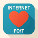 icon_internet_heart_flat_design icon preview