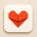 icon_internet_heart_origami icon preview