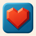 icon_internet_heart_sharp_edges icon preview