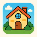 icon_internet_house_cartoon icon preview
