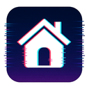 icon_internet_house_digital_glitch icon preview