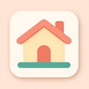 icon_internet_house_flat_pastel icon preview