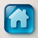 icon_internet_house_glassy icon preview