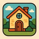 icon_internet_house_retro icon preview