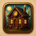 icon_internet_house_steampunk icon preview