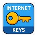 icon_internet_key_cartoon icon preview