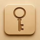 icon_internet_key_embossed icon preview