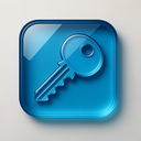 icon_internet_key_glassy icon preview