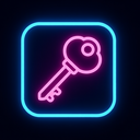 icon_internet_key_neon icon preview