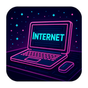 icon_internet_laptop_cyberpunk icon preview