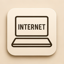 icon_internet_laptop_elegant icon preview