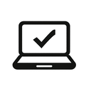 icon_internet_laptop_monochrome icon preview