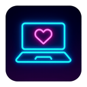 icon_internet_laptop_neon icon preview