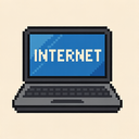 icon_internet_laptop_pixel_art icon preview