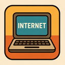 icon_internet_laptop_retro icon preview