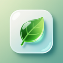 icon_internet_leaf_glassy icon preview