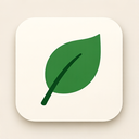 icon_internet_leaf_minimalist icon preview