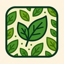 icon_internet_leaf_organic_pattern icon preview