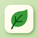 icon_internet_leaf_rounded icon preview