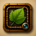 icon_internet_leaf_steampunk icon preview