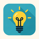 icon_internet_light_bulb_flat_design icon preview