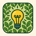 icon_internet_light_bulb_organic_pattern icon preview